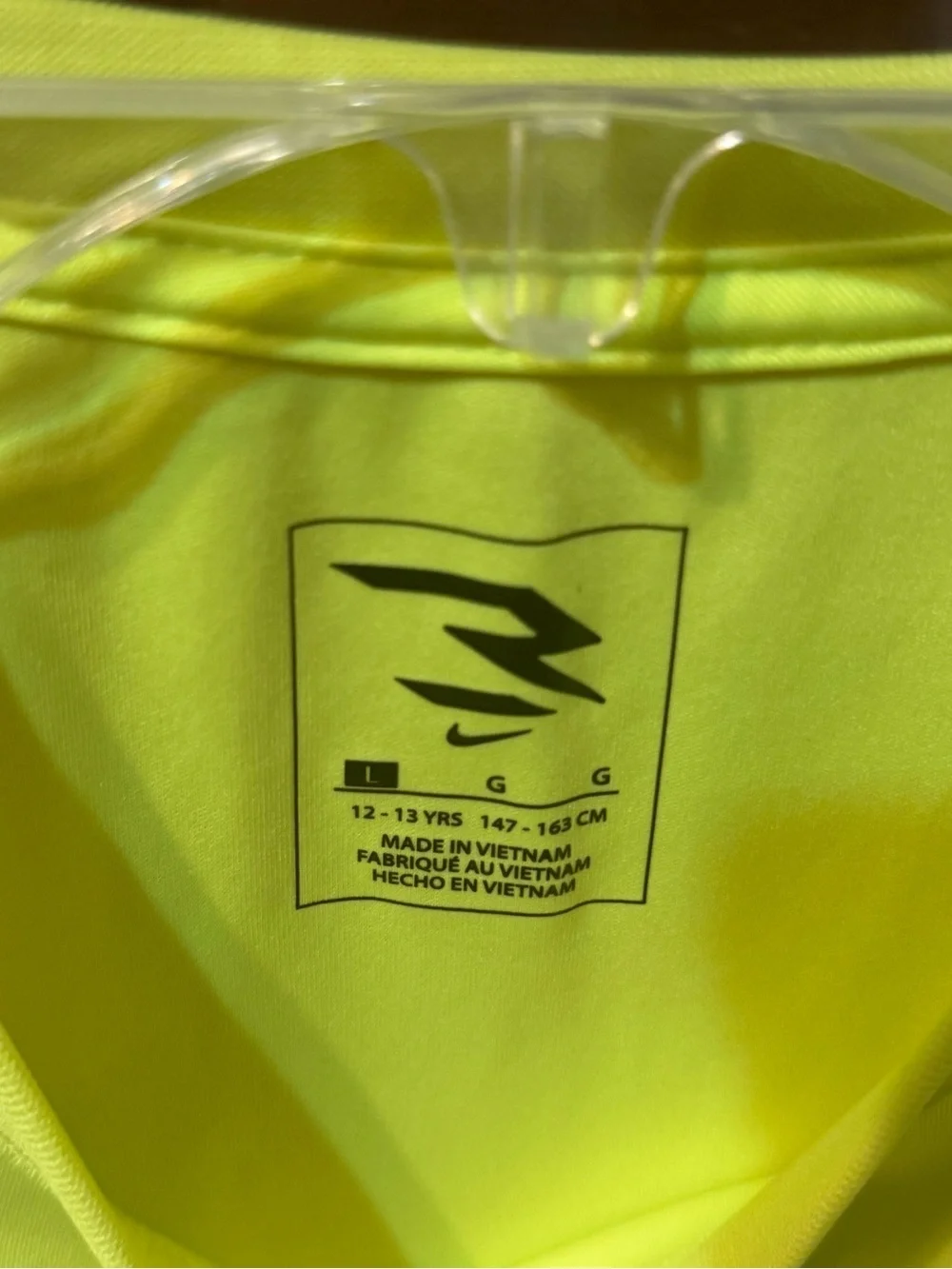 Nike Make Some Noise Neon Yellow Boys Graphic Tee